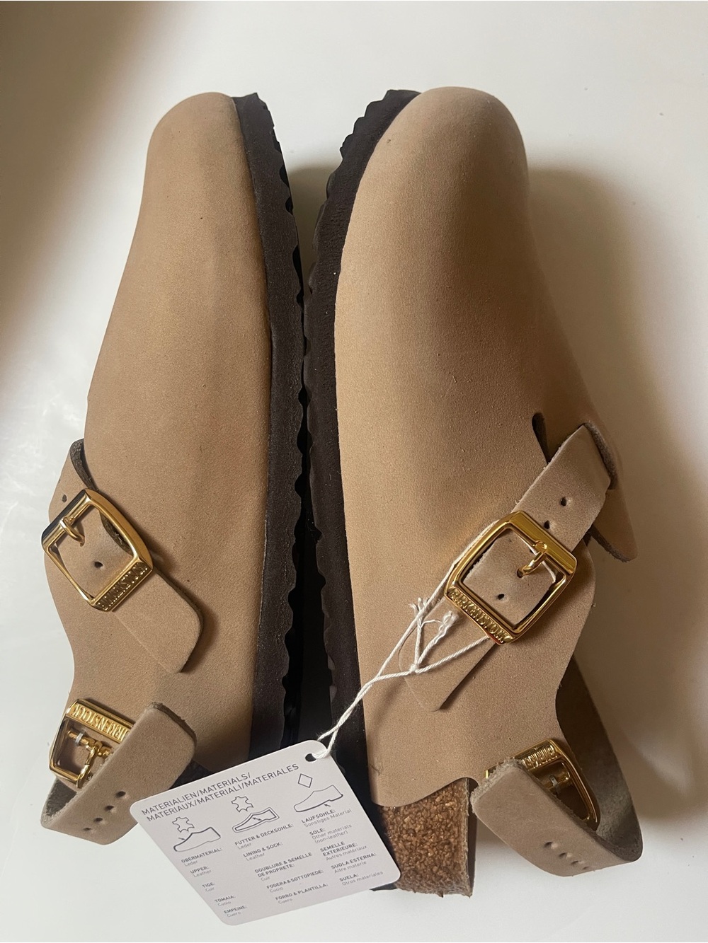 Birkenstock Tokio Nubuck Clogs - Picture 3 of 5